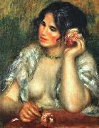 Pierre Renoir Gabrielle with a Rose Sweden oil painting reproduction